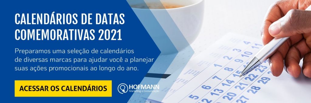 Calendários de Datas Comemorativas 2021